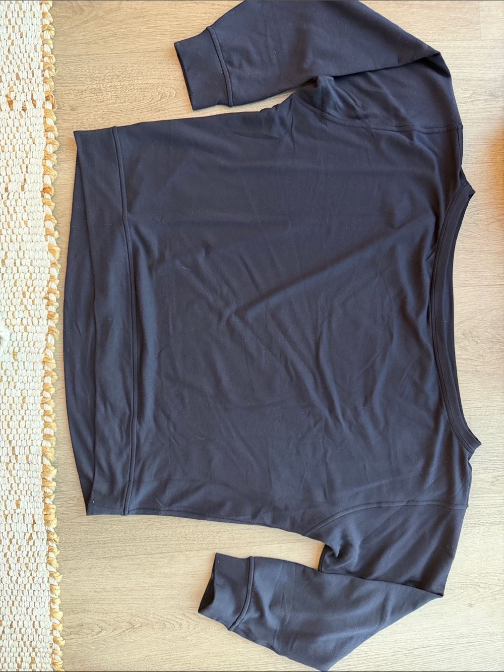 Lululemon BeCalm Oversized Boatneck Long-Sleeve shirt - Nightmoth